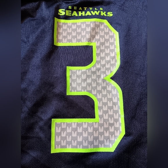 Youth Large NFL Jersey Shirt Team Apparel #3 Wilson - Picture 2 of 5